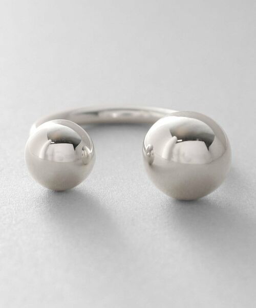 COCOSHNIK ONKITSCH / ココシュニックオンキッチュ リング | シルバー ボールオープンリング | 詳細2