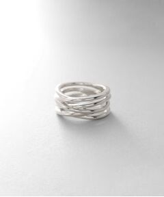 COCOSHNIK ONKITSCH / ココシュニックオンキッチュ リング | シルバー クロッシングラインリング