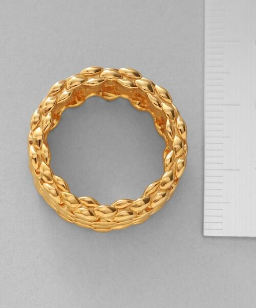 COCOSHNIK ONKITSCH / ココシュニックオンキッチュ リング | シルバー マーキスメッシュリング GP | 詳細4