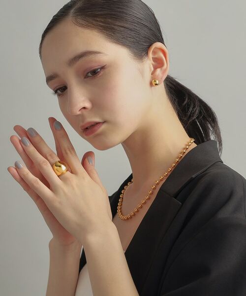 COCOSHNIK ONKITSCH / ココシュニックオンキッチュ リング | シルバー スフィアリング GP | 詳細5