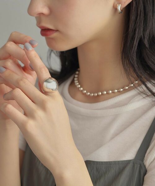 COCOSHNIK ONKITSCH / ココシュニックオンキッチュ リング | シルバー スフィアリング | 詳細12