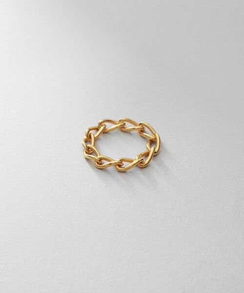 COCOSHNIK ONKITSCH / ココシュニックオンキッチュ リング | シルバー チェーンリング ロングカーブ GP | 詳細1