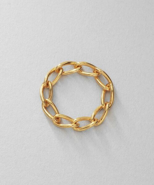 COCOSHNIK ONKITSCH / ココシュニックオンキッチュ リング | シルバー チェーンリング ロングカーブ GP | 詳細3