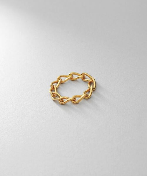 COCOSHNIK ONKITSCH / ココシュニックオンキッチュ リング | シルバー チェーンリング ロングカーブ GP | 詳細4
