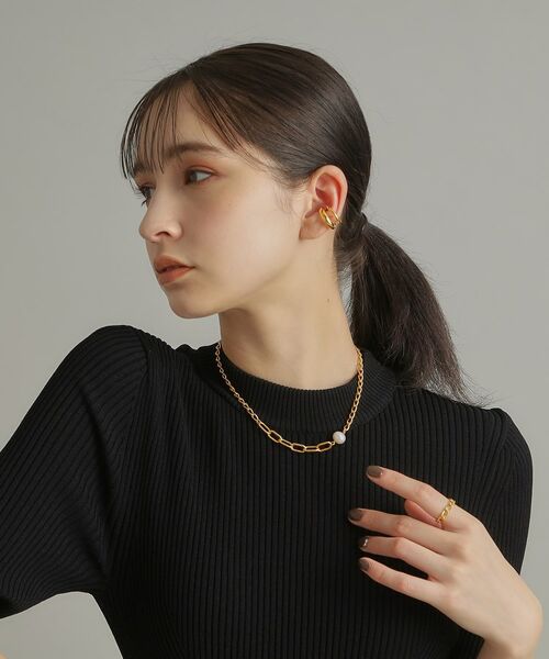 COCOSHNIK ONKITSCH / ココシュニックオンキッチュ リング | シルバー チェーンリング ロングカーブ GP | 詳細7