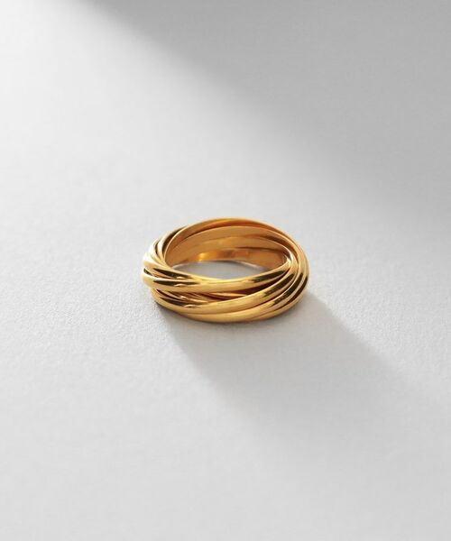COCOSHNIK ONKITSCH / ココシュニックオンキッチュ リング | シルバー バンドリング 8レイヤーズ GP | 詳細1