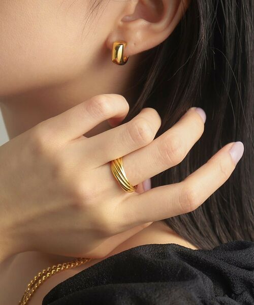 COCOSHNIK ONKITSCH / ココシュニックオンキッチュ リング | シルバー バンドリング 8レイヤーズ GP | 詳細10