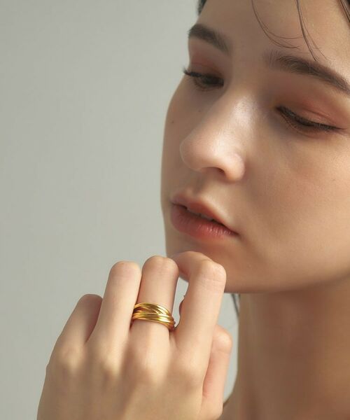 COCOSHNIK ONKITSCH / ココシュニックオンキッチュ リング | シルバー バンドリング 8レイヤーズ GP | 詳細9