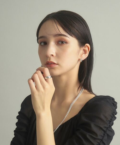 COCOSHNIK ONKITSCH / ココシュニックオンキッチュ リング | シルバー バンドリング 8レイヤーズ | 詳細10