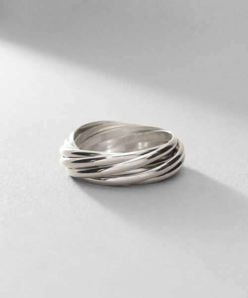 COCOSHNIK ONKITSCH / ココシュニックオンキッチュ リング | シルバー バンドリング 8レイヤーズ | 詳細2