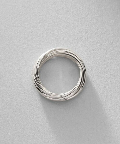 COCOSHNIK ONKITSCH / ココシュニックオンキッチュ リング | シルバー バンドリング 8レイヤーズ | 詳細3