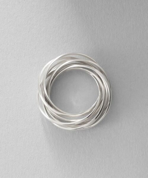 COCOSHNIK ONKITSCH / ココシュニックオンキッチュ リング | シルバー バンドリング 8レイヤーズ | 詳細4