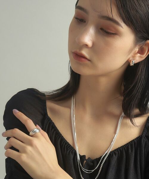 COCOSHNIK ONKITSCH / ココシュニックオンキッチュ リング | シルバー バンドリング 16レイヤーズ | 詳細11