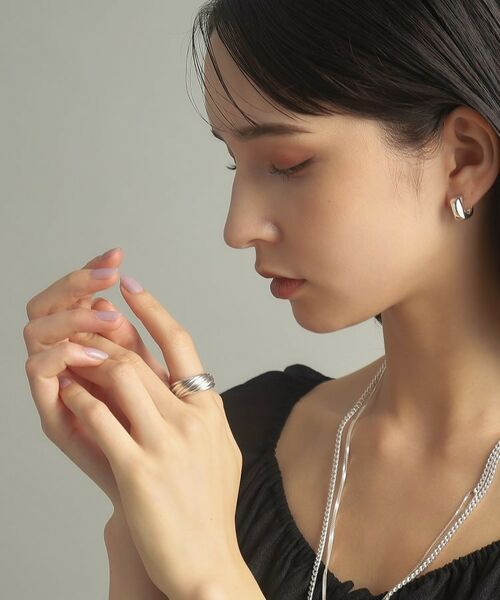 COCOSHNIK ONKITSCH / ココシュニックオンキッチュ リング | シルバー バンドリング 16レイヤーズ | 詳細13