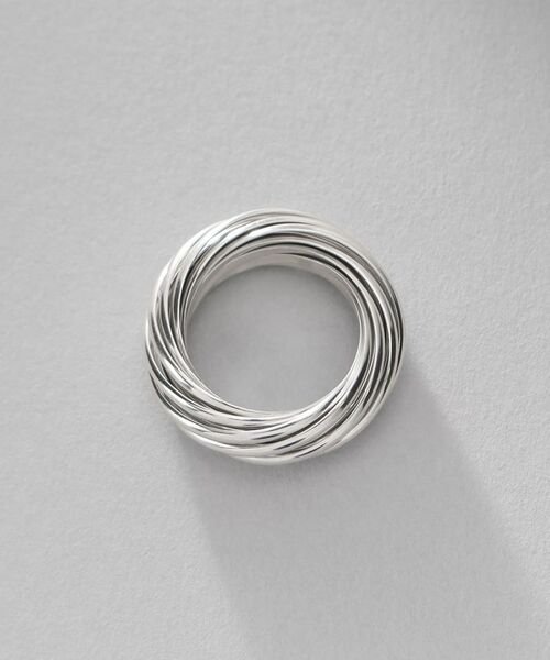 COCOSHNIK ONKITSCH / ココシュニックオンキッチュ リング | シルバー バンドリング 16レイヤーズ | 詳細3