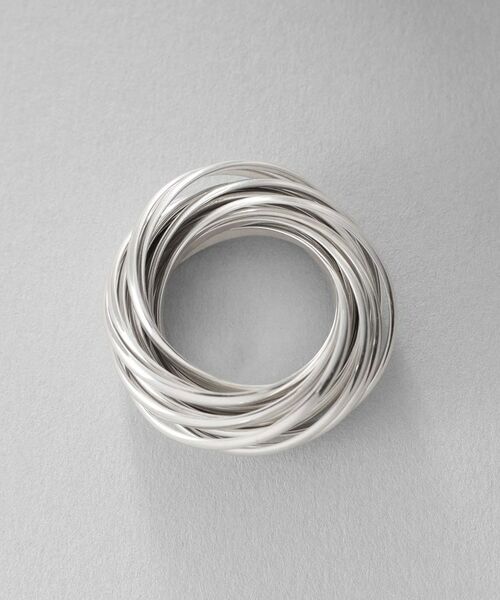 COCOSHNIK ONKITSCH / ココシュニックオンキッチュ リング | シルバー バンドリング 16レイヤーズ | 詳細4