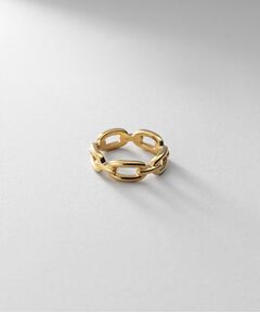 COCOSHNIK ONKITSCH / ココシュニックオンキッチュ リング | シルバー ケーブルチェーンモチーフリング GP