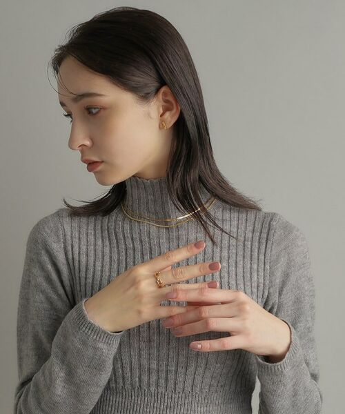 COCOSHNIK ONKITSCH / ココシュニックオンキッチュ リング | シルバー ケーブルチェーンモチーフリング GP | 詳細10