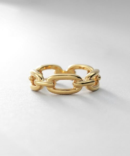 COCOSHNIK ONKITSCH / ココシュニックオンキッチュ リング | シルバー ケーブルチェーンモチーフリング GP | 詳細2