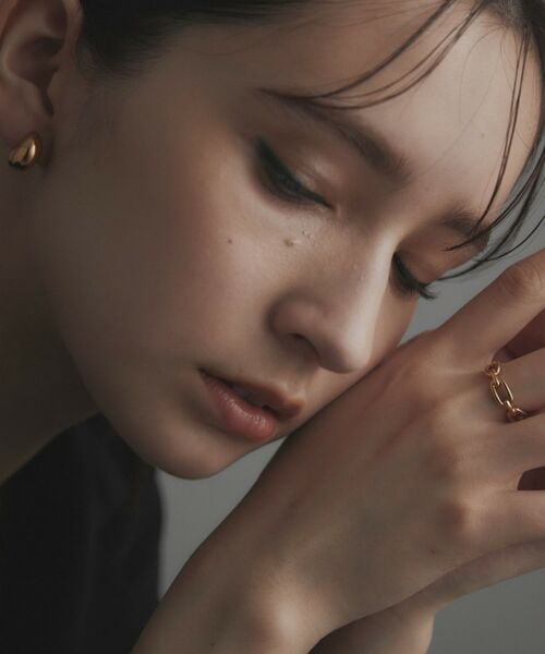 COCOSHNIK ONKITSCH / ココシュニックオンキッチュ リング | シルバー ケーブルチェーンモチーフリング GP | 詳細5