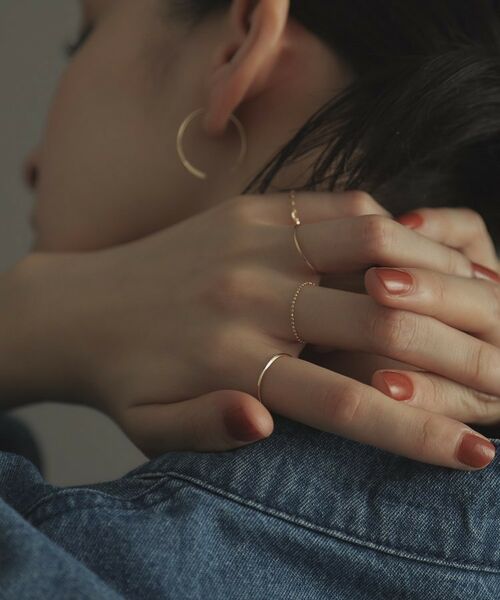 COCOSHNIK ONKITSCH / ココシュニックオンキッチュ リング | K10スキニーリング スクリュー | 詳細6