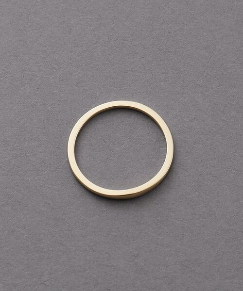 COCOSHNIK ONKITSCH / ココシュニックオンキッチュ リング | K10スキニーリング マーキスシグネット | 詳細3
