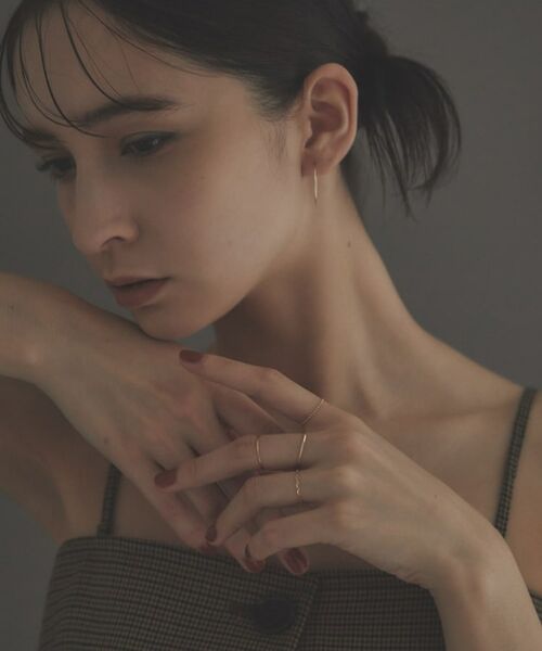 COCOSHNIK ONKITSCH / ココシュニックオンキッチュ リング | K10スキニーリング ストレート | 詳細11