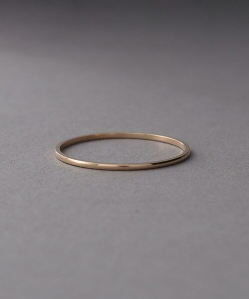 COCOSHNIK ONKITSCH / ココシュニックオンキッチュ リング | K10スキニーリング ストレート | 詳細2