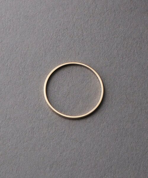 COCOSHNIK ONKITSCH / ココシュニックオンキッチュ リング | K10スキニーリング ストレート | 詳細3