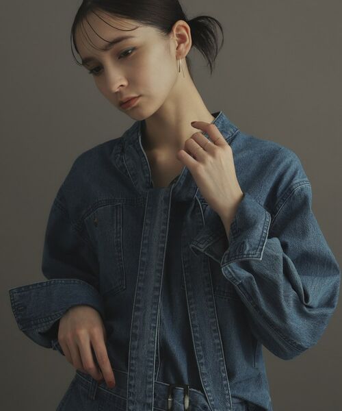 COCOSHNIK ONKITSCH / ココシュニックオンキッチュ リング | K10スキニーリング カーブチェーン | 詳細6