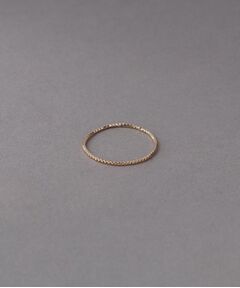 COCOSHNIK ONKITSCH / ココシュニックオンキッチュ リング | K10スキニーリング ベネチアン