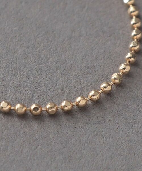 COCOSHNIK ONKITSCH / ココシュニックオンキッチュ リング | K10スキニーリング カットボール | 詳細4