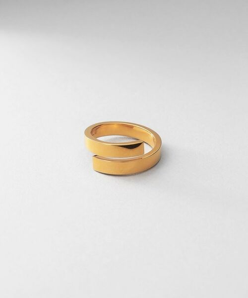 COCOSHNIK ONKITSCH / ココシュニックオンキッチュ リング | シルバー ラップバンドリング GP（ゴールド(600)）