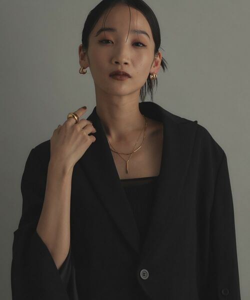 COCOSHNIK ONKITSCH / ココシュニックオンキッチュ リング | シルバー スラントリング GP | 詳細5