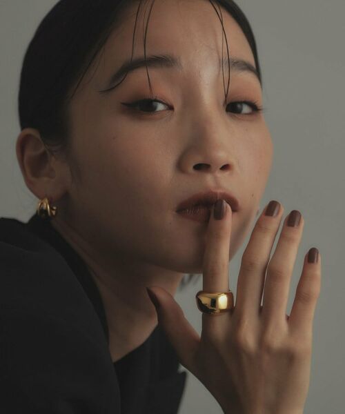 COCOSHNIK ONKITSCH / ココシュニックオンキッチュ リング | シルバー スラントリング GP | 詳細6