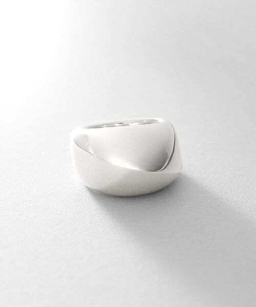 COCOSHNIK ONKITSCH / ココシュニックオンキッチュ リング | シルバー スラントリング | 詳細2