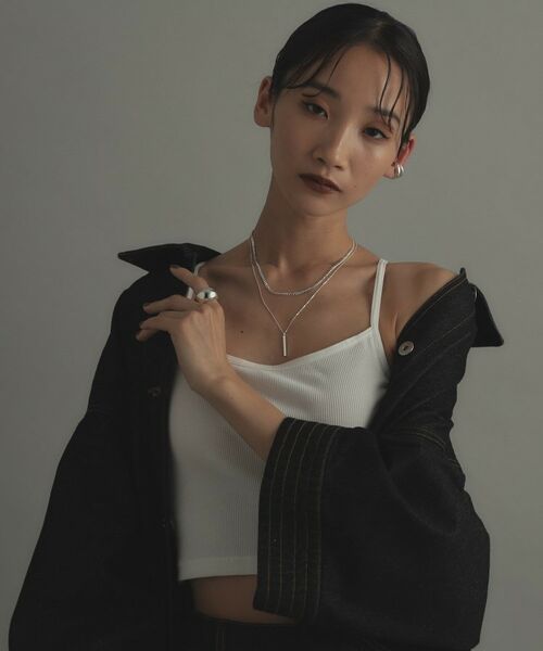 COCOSHNIK ONKITSCH / ココシュニックオンキッチュ リング | シルバー スラントリング | 詳細5