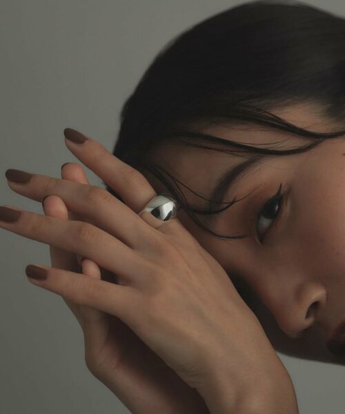 COCOSHNIK ONKITSCH / ココシュニックオンキッチュ リング | シルバー スラントリング | 詳細7