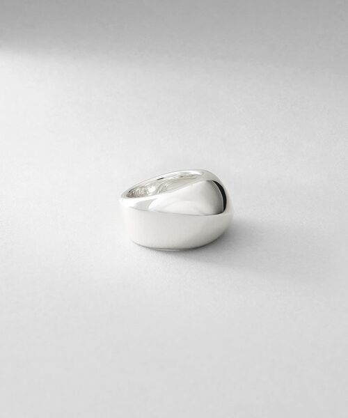 COCOSHNIK ONKITSCH / ココシュニックオンキッチュ リング | シルバー スラントリング（シルバー(600)）