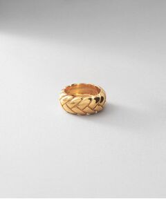 COCOSHNIK ONKITSCH / ココシュニックオンキッチュ リング | シルバー ブリックモチーフ エタニティリング GP