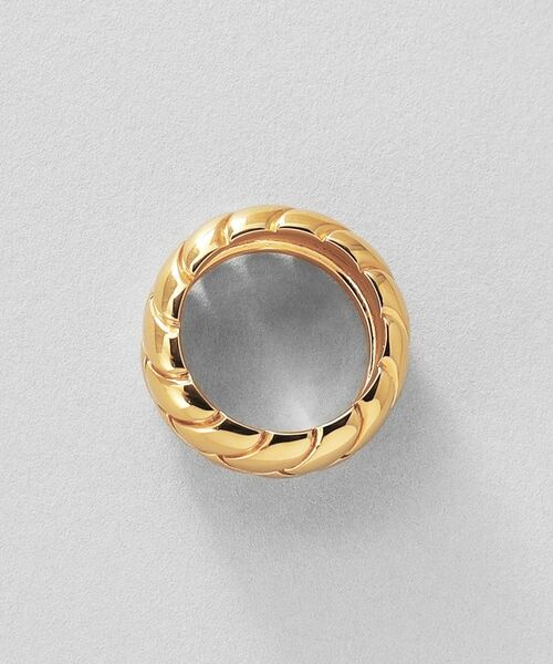 COCOSHNIK ONKITSCH / ココシュニックオンキッチュ リング | シルバー ブリックモチーフ エタニティリング GP | 詳細3