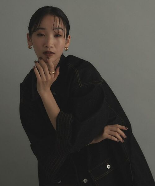 COCOSHNIK ONKITSCH / ココシュニックオンキッチュ リング | シルバー ブリックモチーフ エタニティリング GP | 詳細5