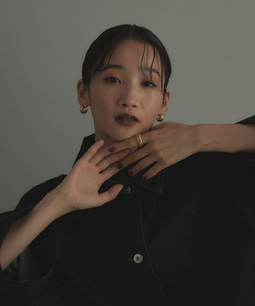 COCOSHNIK ONKITSCH / ココシュニックオンキッチュ リング | シルバー ブリックモチーフ エタニティリング GP | 詳細6