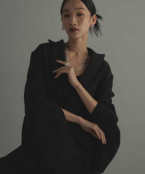 COCOSHNIK ONKITSCH / ココシュニックオンキッチュ リング | シルバー ブリックモチーフ エタニティリング | 詳細5