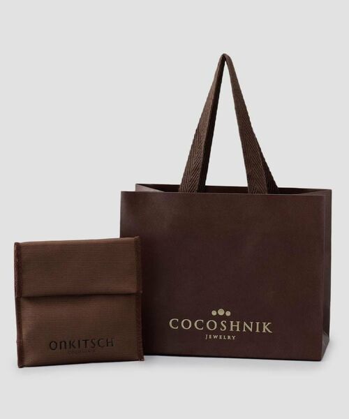 COCOSHNIK ONKITSCH / ココシュニックオンキッチュ リング | K10スキニーリング カーブチェーンモチーフ | 詳細18