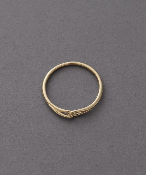 COCOSHNIK ONKITSCH / ココシュニックオンキッチュ リング | K10スキニーリング デュアルフック | 詳細3