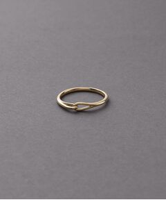 COCOSHNIK ONKITSCH / ココシュニックオンキッチュ リング | K10スキニーピンキーリング デュアルフック