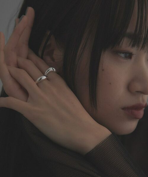COCOSHNIK ONKITSCH / ココシュニックオンキッチュ リング | シルバー【サステナブル】ニュアンススタックリング | 詳細12