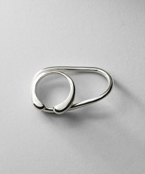 COCOSHNIK ONKITSCH / ココシュニックオンキッチュ リング | シルバー【サステナブル】ダブルフィンガースタックリング | 詳細2