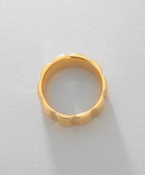 COCOSHNIK ONKITSCH / ココシュニックオンキッチュ リング | シルバー グルーヴリング GP | 詳細3